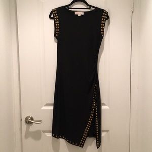 Black with Gold Michael Kors Dress